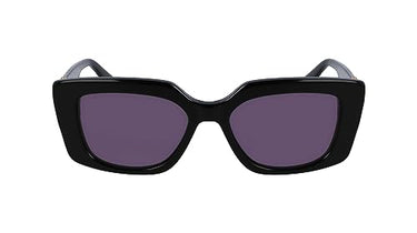 KARL LAGERFELD Damen Kl6125s Sonnenbrille, Schwarz, Einheitsgröße im Sale